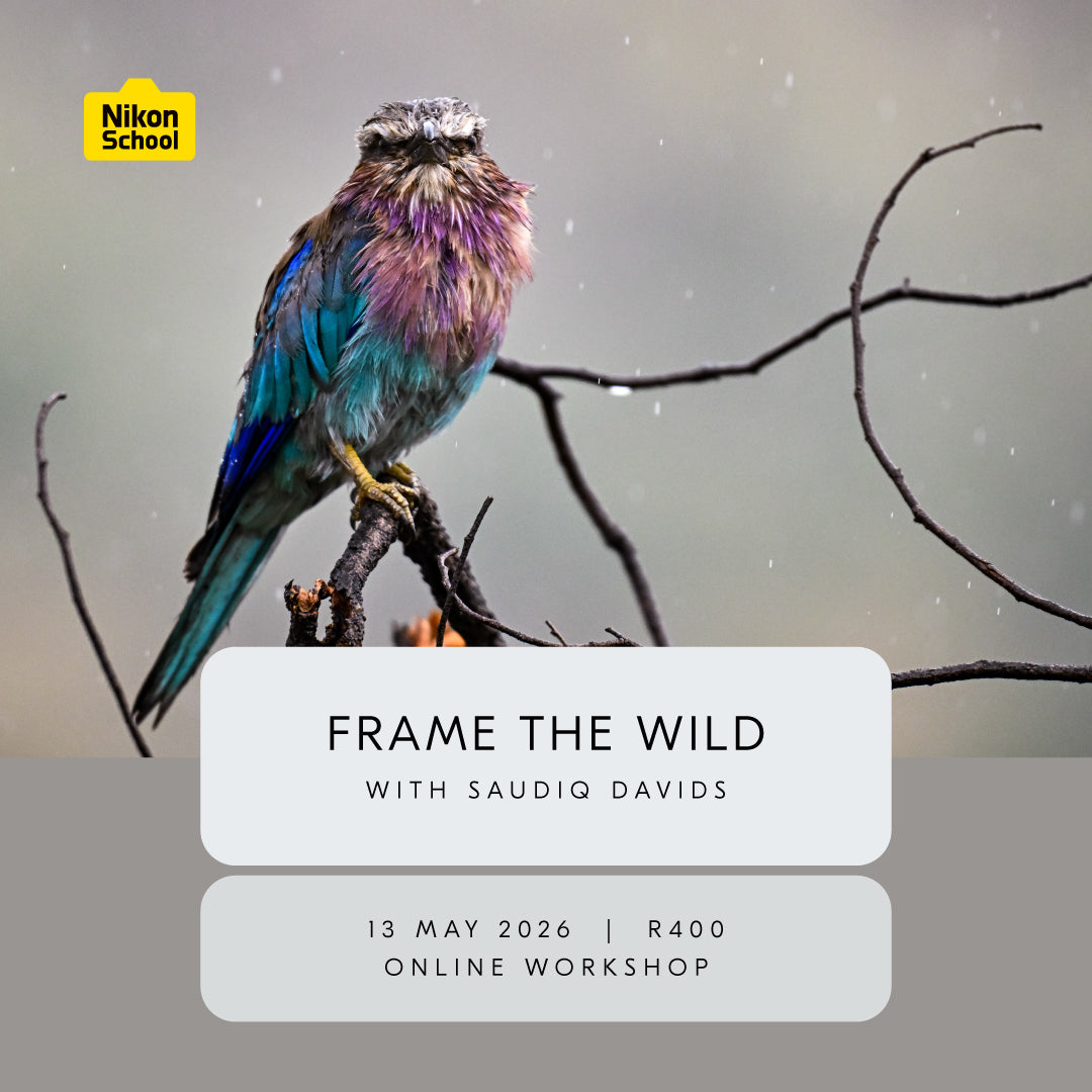 Frame the Wild Photography Workshop with Saudiq Davids
