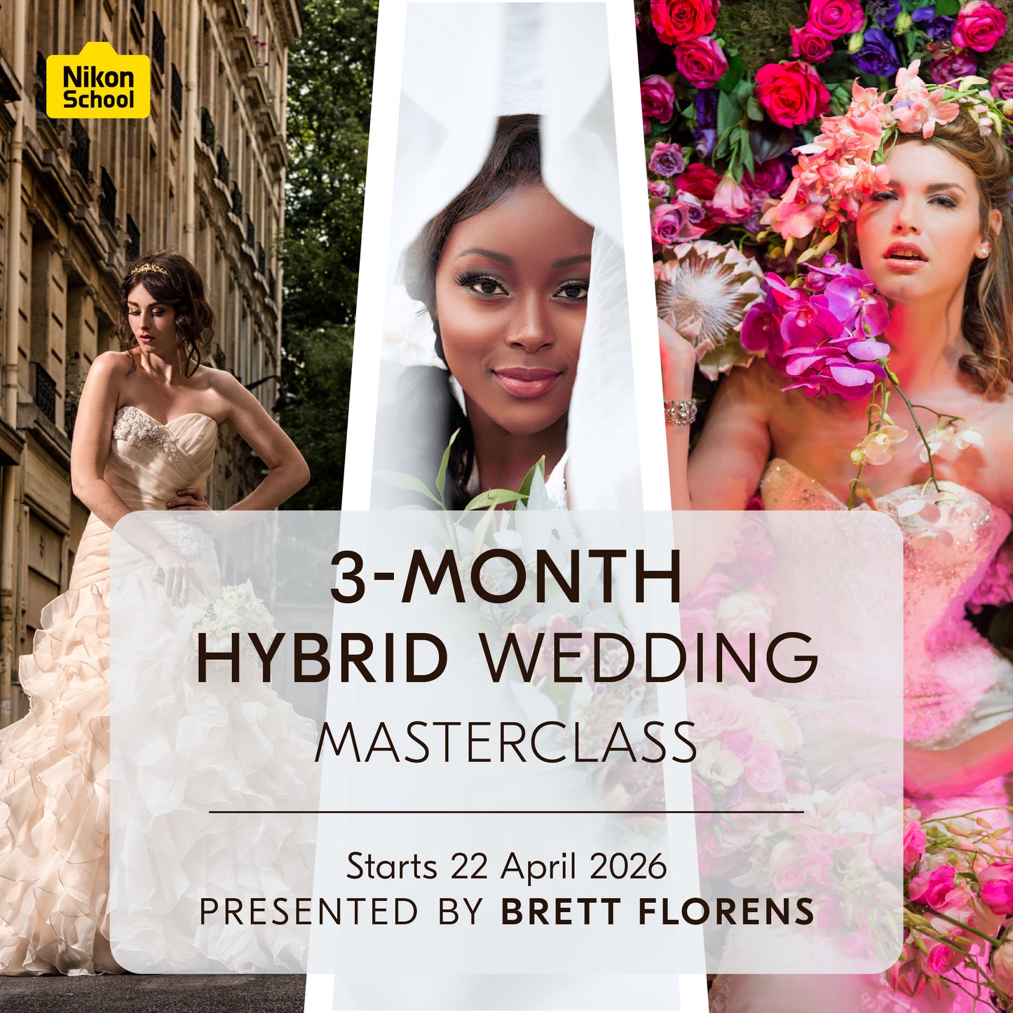 3-Month Hybrid Wedding Masterclass with Brett Florens
