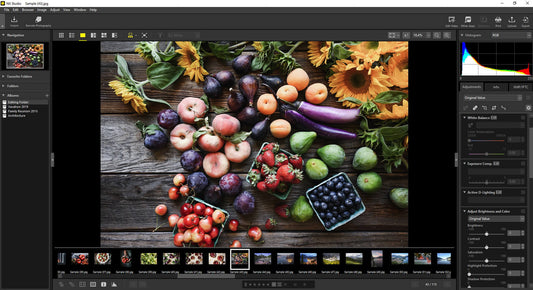 NX Studio – Editing images captured with Nikon Digital Camera