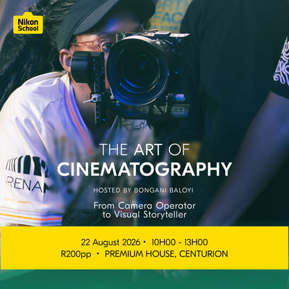 The Art of Cinematography: From Camera Operator to Visual Storyteller with Bongani Baloyi
