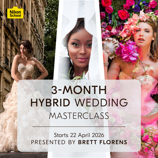 3-Month Hybrid Wedding Masterclass with Brett Florens