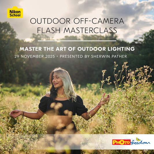 Outdoor Off-Camera Flash Masterclass with Sherwin Pather