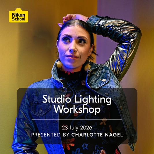 Studio Lighting Workshop : Headshots Using Constant Light with Charlotte Nagel
